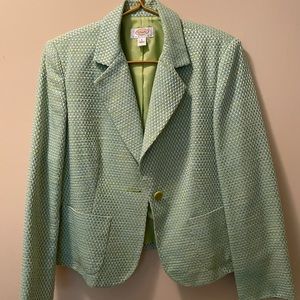 Talbots 8P texture blazer